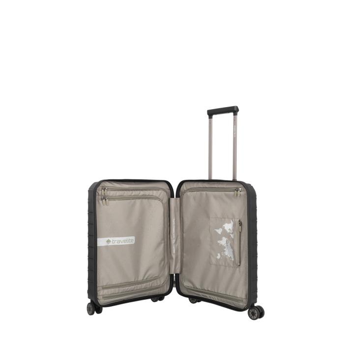 TRAVELITE »Mooby« 4-Rad Trolley S Vortasche (Handgepäck)