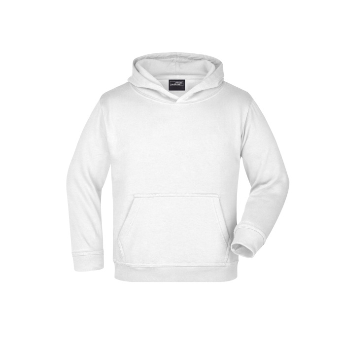 Junior Hooded Sweat weiss