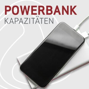 Powerbank Kapazitäten