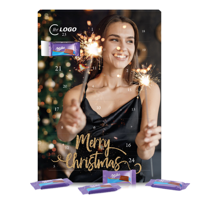 MILKA Wand-Adventskalender