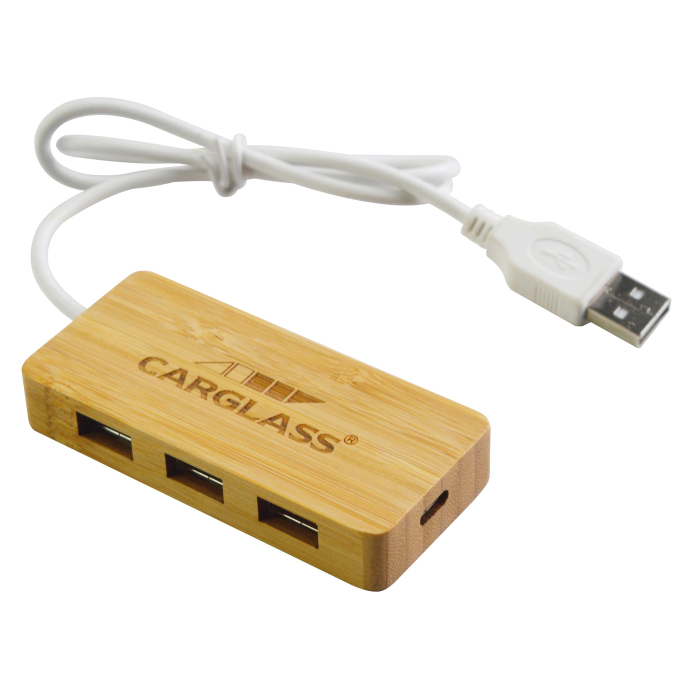 USB Hub Bambus