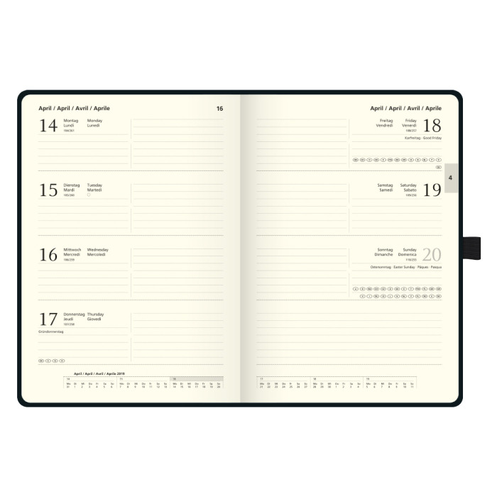 BRUNNEN Kalender "Kompagnon" Mod. 791 66