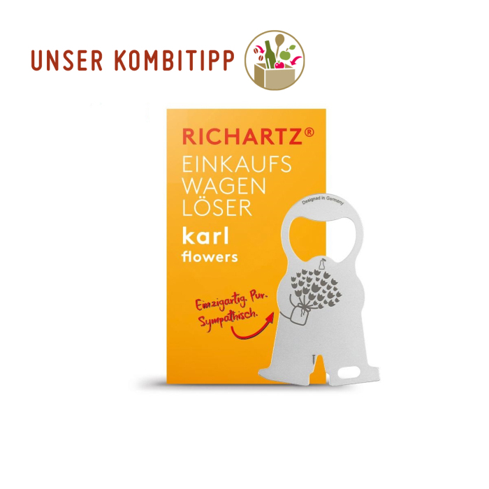 RICHARTZ Einkaufswagenlöser "Karl flowers"