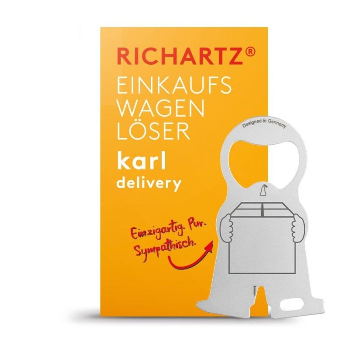RICHARTZ Einkaufswagenlöser "Karl delivery"