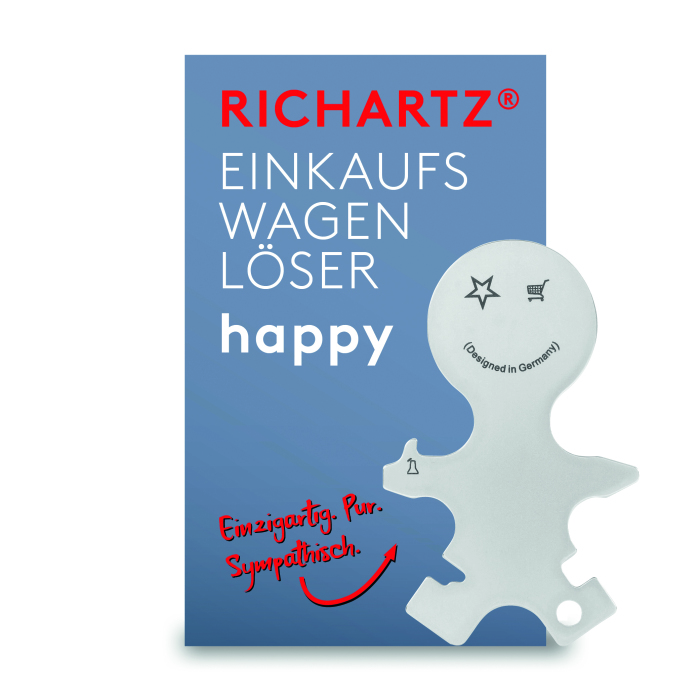 RICHARTZ Einkaufswagenlöser "Happy"