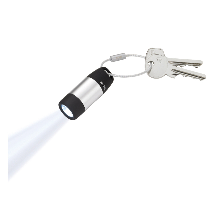 TROIKA Taschenlampe und Schlüsselanhänger "ECO CHARGE"