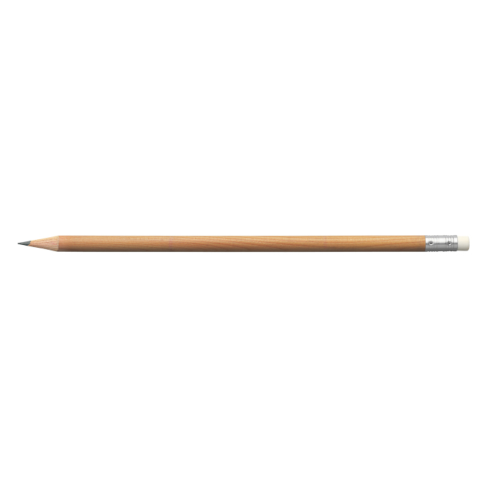 FABER-CASTELL Bleistift "Natur" mit Radiertip