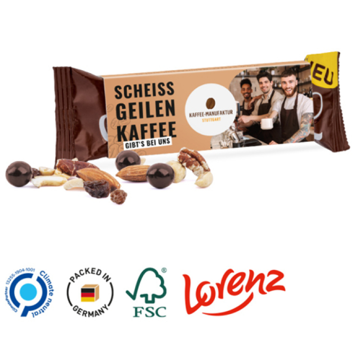 Lorenz Nuss-Frucht Mix und Kaffeebohnen